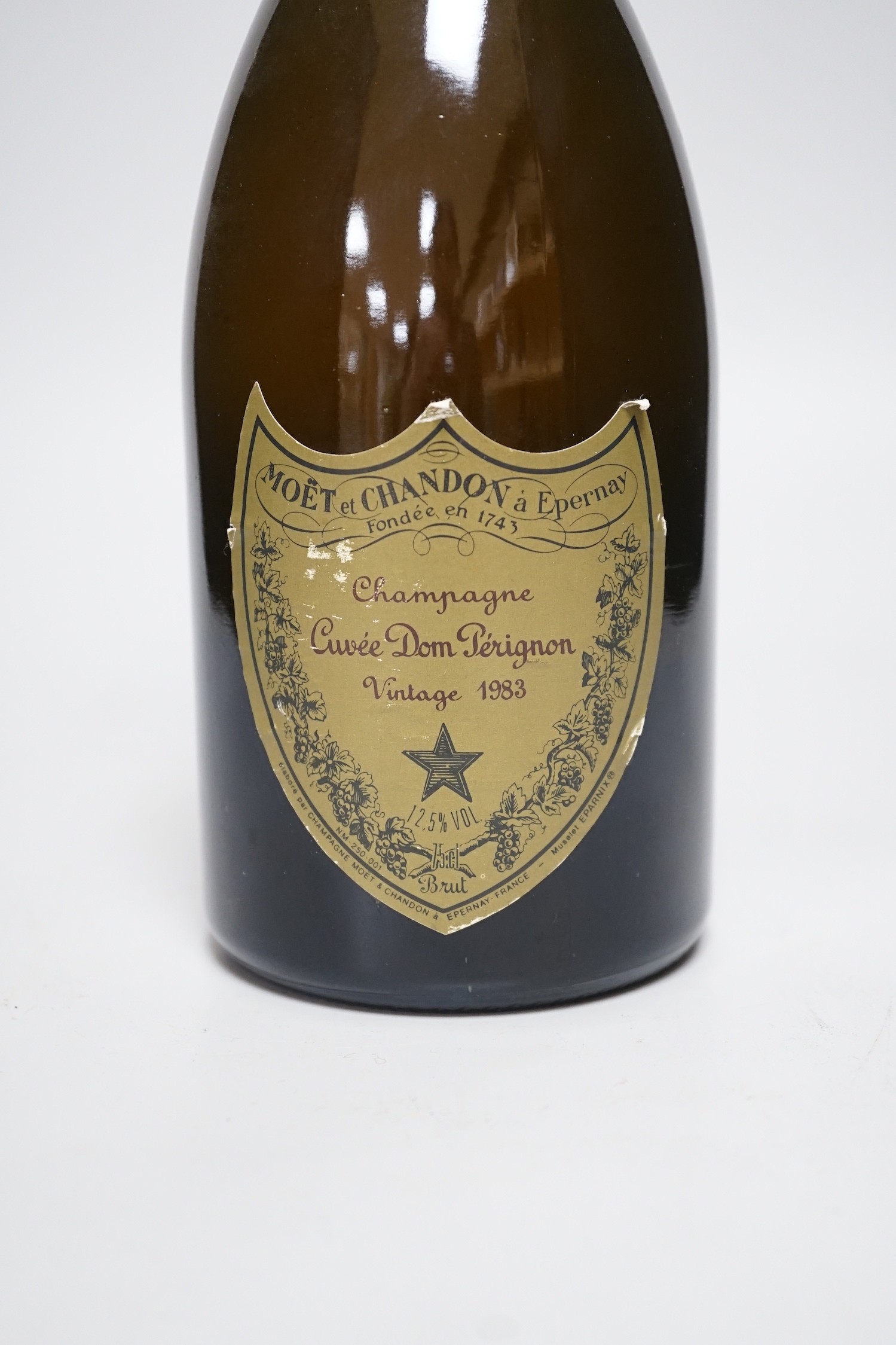 A bottle of Dom Perignon, 1983